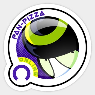 Pan-Pizza Online Sticker